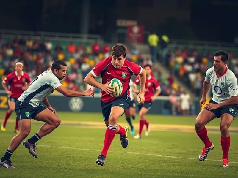 Indian youth rugby players